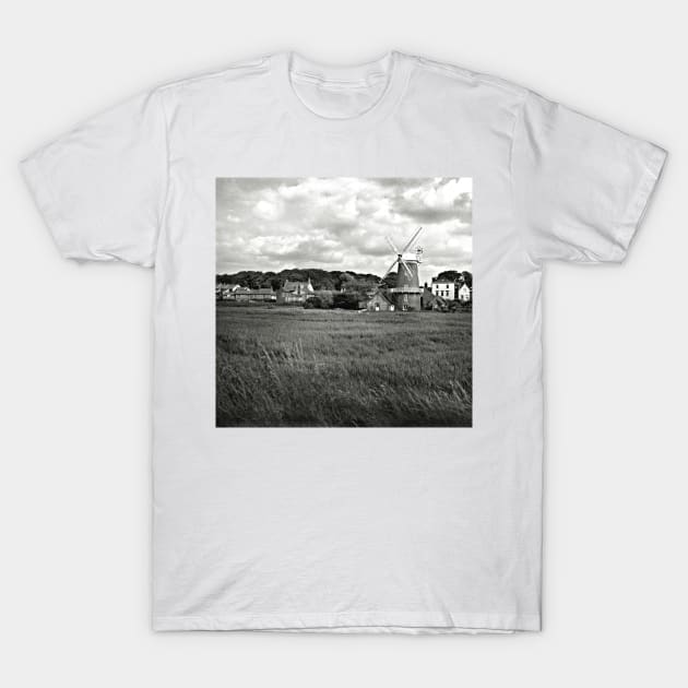 The windmill at Cley-Next-the-Sea, Norfolk, UK T-Shirt by richflintphoto